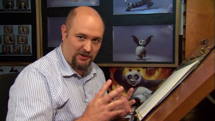 Kung Fu Panda 1 - Drawing a Panda