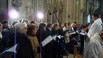 Ordinations 2016 à Coutances : la chorale dirigée par Jacques Joubin