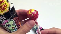3 Monster High Chupa Chups with Surprise Unwrapping - unboxingsurpriseegg
