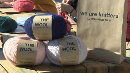 El Matadero de Madrid acoge la 'knitting party'