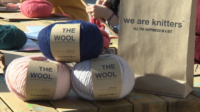 El Matadero de Madrid acoge la 'knitting party'