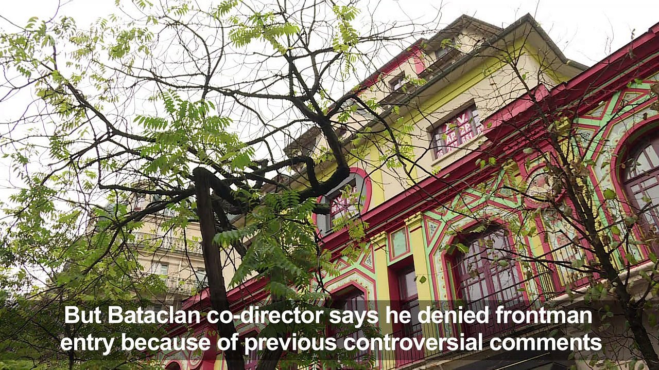 Eagles of Death Metal singer in Paris on anniversary of attacks