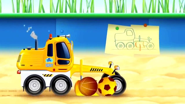 İş makineleri çizgi film tüm bölümler bir arada (Thematica gameplay)