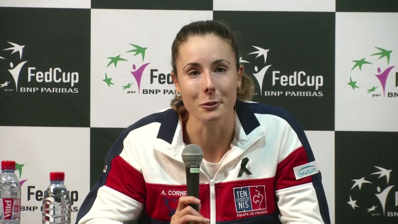 Tennis - Fed Cup (Finale) : Cornet «Je n'ai pas vraiment pris le match par le bon bout»