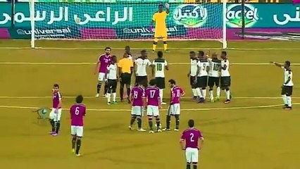 ملخص مباراه مصر وغانا
