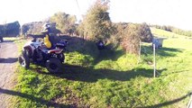 Sortie enduro moto & quad Corrèze - Limousin, 30 octobre 2016