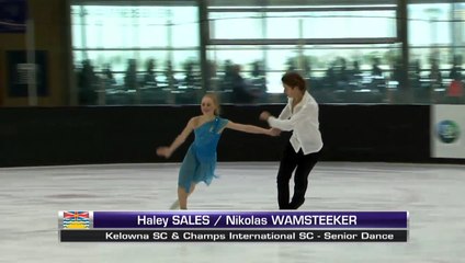 Haley Sales / Nikolas Wamsteeker 2017 SC BC/YK Sectionals - FD