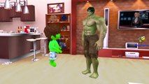 Johny Johny Yes Papa Nursery Rhymes Hulk Cartoons For Kids | Johny Johny Yes Papa Rhymes