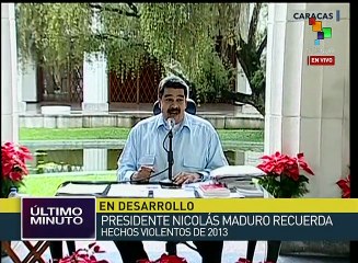Pdte. venezolano critica a Barack Obama y lo llama soberbio