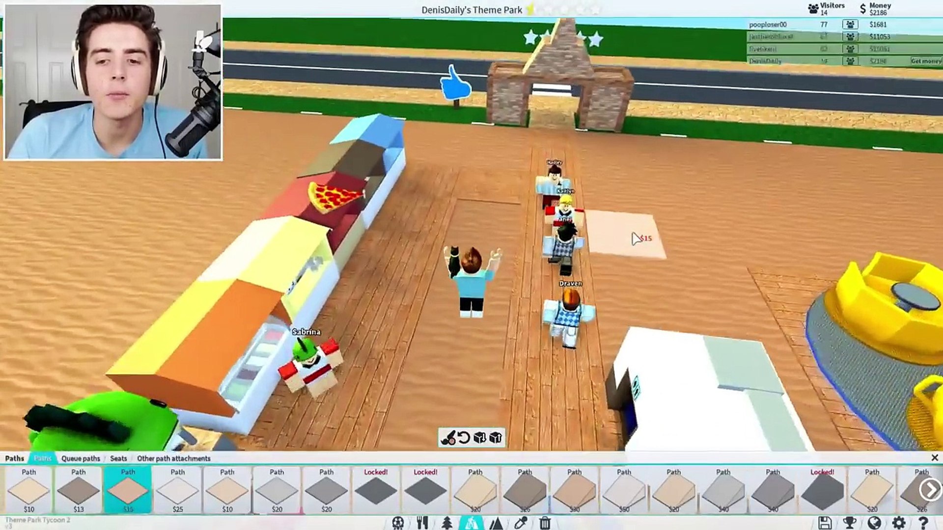 Roblox Adventures / Theme Park Tycoon 2 / Building My Own Amusement Park! -  Dailymotion Video