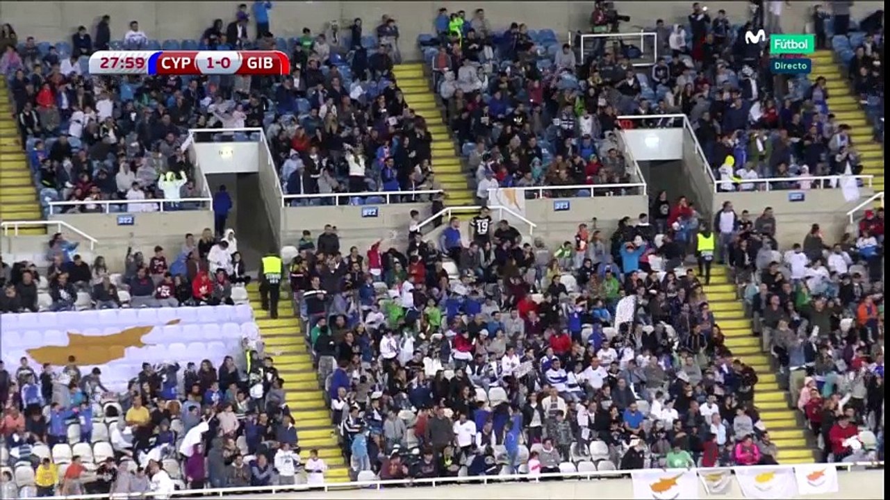 All Goals & Highlights HD - Cyprus 3-1 Gibraltar -  13-11-2016
