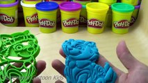 Paw Patrol - How to make Play doh Paw Patrol Cookies Cutter - Ryder, Skye, Rubble, Everest Superhero