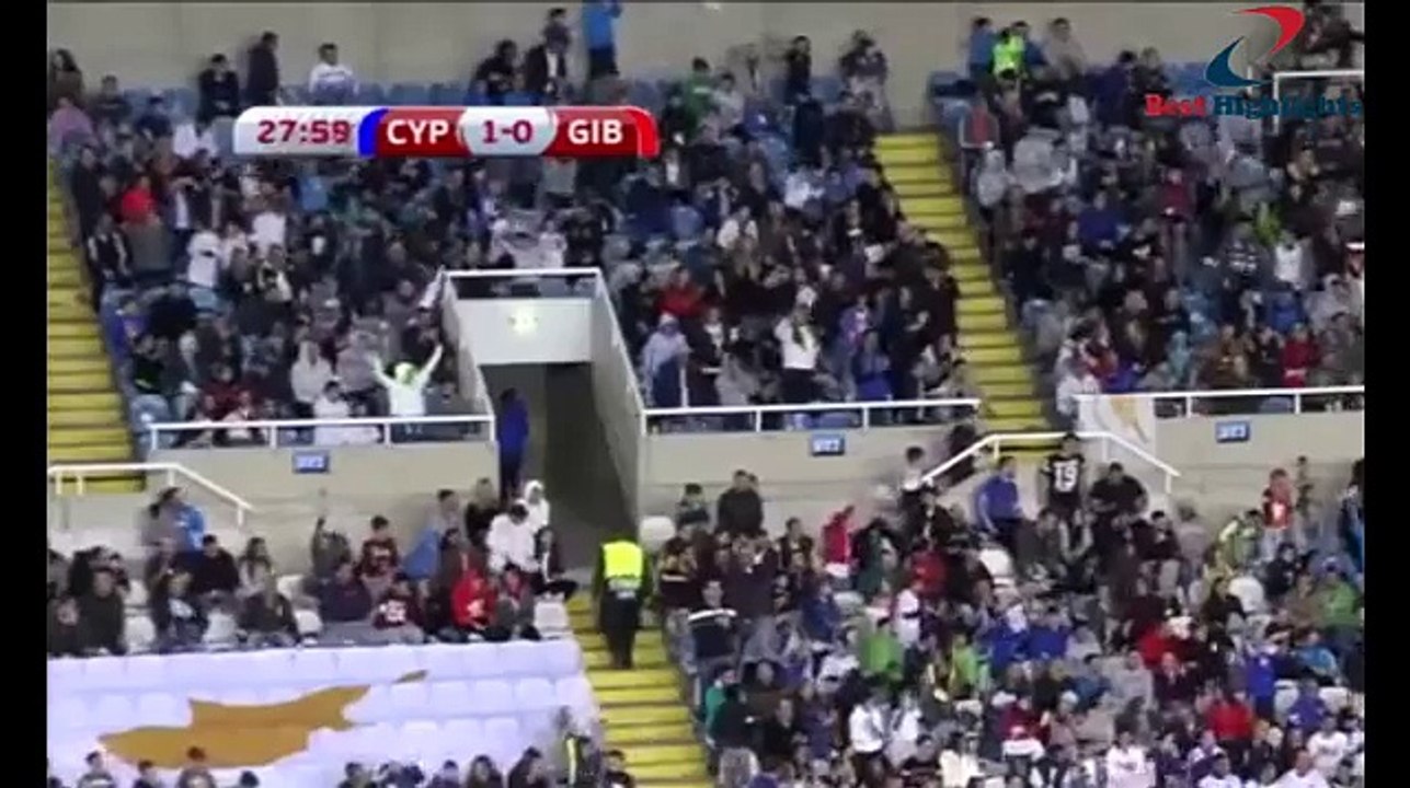 Cyprus VS Gibraltar 3-1 All Goals & Highlights World Cup Qualification 13_11_2016