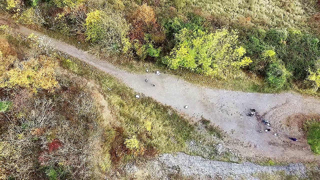 Vol Phantom 3 - Chemin de la Bastille - Grenoble - 12 11 2016