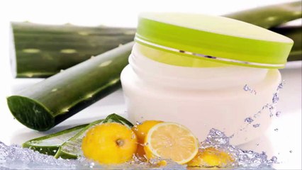 Aloe Vera and Lemon Face Mask for Skin Whitening
