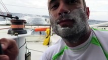 Après l'effort, le réconfort - Fabrice Amedeo / Vendée Globe