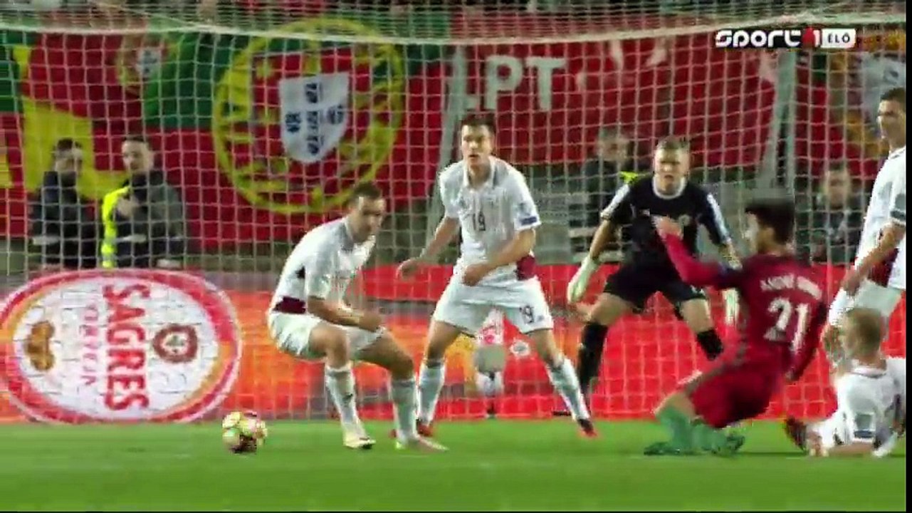 Cristiano Ronaldo (Penalty missed) HD - Portugal 1-0 Latvia - 13-11-2016