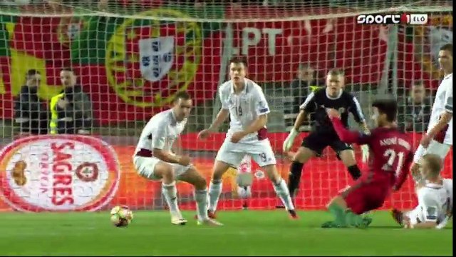 Cristiano Ronaldo (Penalty missed) HD - Portugal 1-0 Latvia - 13-11-2016