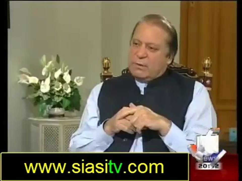 Nawaz Sharif giving Advice to Zardari on his Corruption