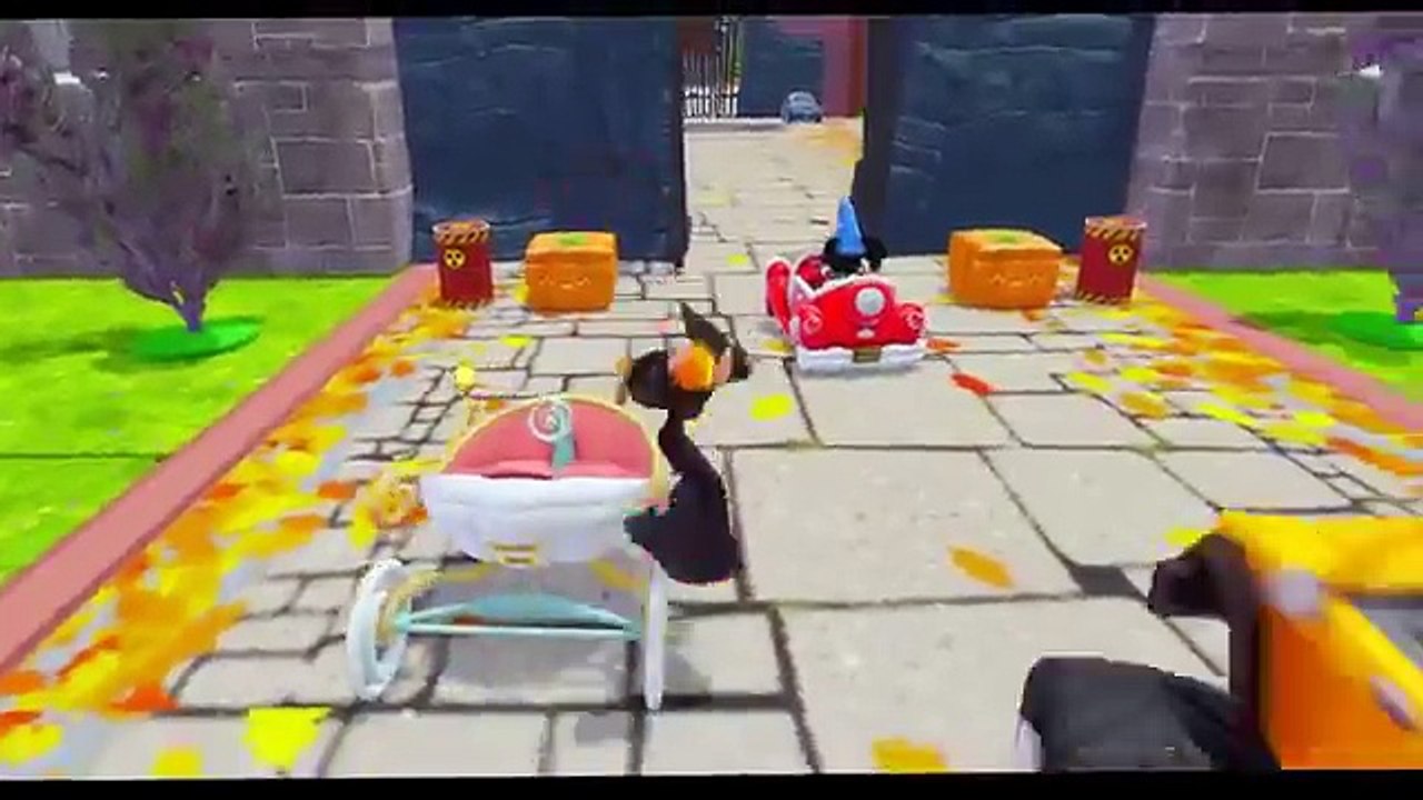 Халк & Малефисента & Микки Маус ночное путешествие , интересный мультик игра для детей