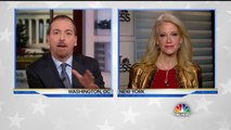 With FBI Letter, Kellyanne Conway says Clinton is Passing the Blame | Meet The Press