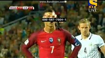 Cristiano Ronaldo Misses Pen - Portugal 1-0 Latvia - 13/11/16 HD