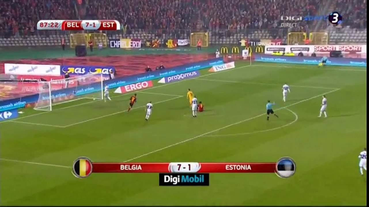 Romelu Lukaku Goal HD - Belgium 8-1 Estonia - 13-11-2016