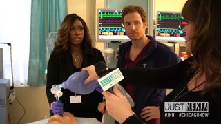 #OneChicagoDay On Set of NBC's Chicago Med With Nekia Nichelle