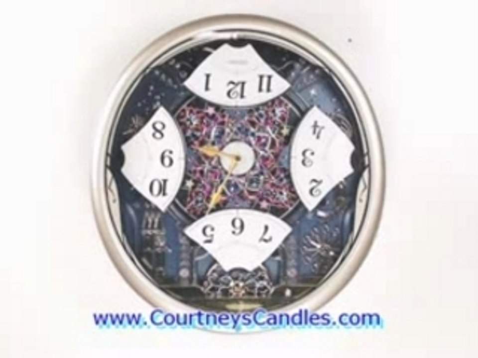Seiko QXM139SRH Melodies in Motion Clock