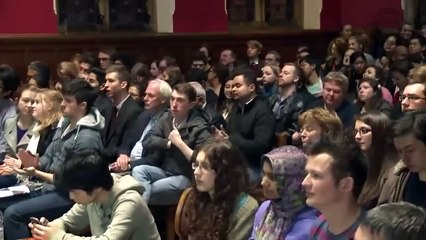 مسلم كالأسد وسط الذئاب، شرف لكل مسلم ومسلمة --- Oxford Union Debate On Islam
