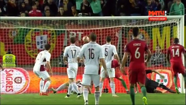 All Goals FIFA WC Qualification UEFA Group B - 13.11.2016 Portugal 4-1 Latvia