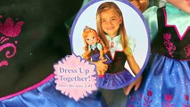 Anna Disney Frozen Toddler Doll and Dress with Olaf Snowman Toy, Cookie Monster Mario DisneyCarToys