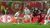 Cristiano Ronaldo (Penalty missed) HD - Portugal 1-0 Latvia - 13-11-2016