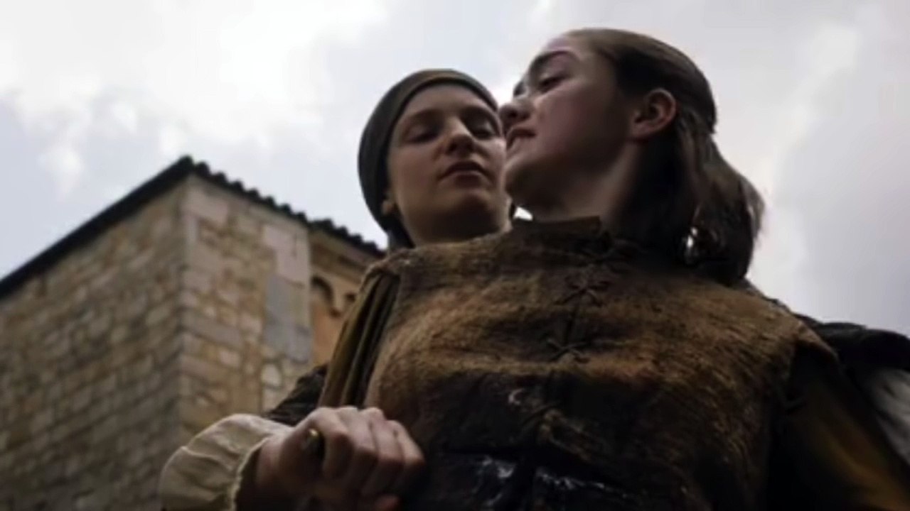 Arya Stark is Ambushed - Game of Thrones Season 6 Episode 7 The Broken Man 06x07