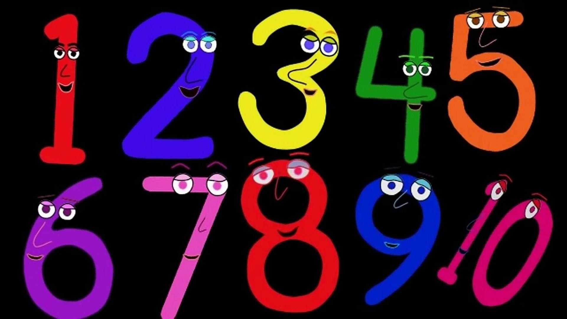 ⁣Numbers Song in French. Une Chanson des Chiffres.