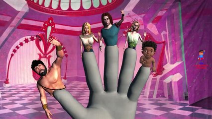 Finger Family Hercules Cartoon Nursery Rhymes | 3D Finger Family for Children Cartoon Rhymes