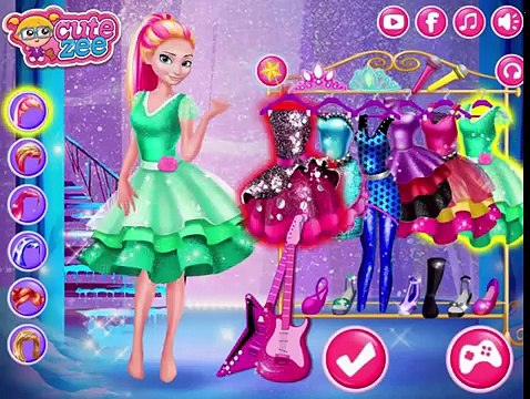 Disney Frozen Games - Elsa And Anna In Rock N Royals – Best Disney Princess Games For Girls And Kid