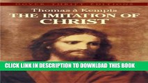 Best Seller The Imitation of Christ (Dover Thrift Editions) Free Download