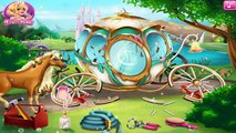 Disney Princess Cinderellas Chariot Girls Fix It Cartoon Games for Kids