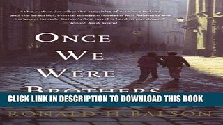 Ebook Once We Were Brothers Free Read