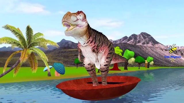 Dinosaurs Hot Cross Buns | Sharks Finger Family King Kong Cartoons Wheels On The Bus Nursery Rhymes