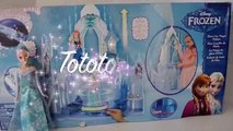 Frozen Elsa no novo Castelo de Arendelle brinquedo Open Box!!! Em Portugues Tototoykids