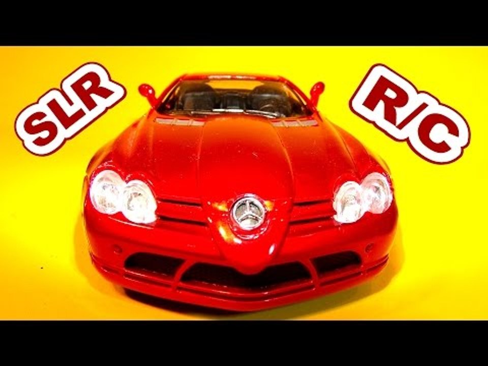 Mercedes Benz SLR McLaren Unboxing the RC Car and testing out the Full Function Radio Control