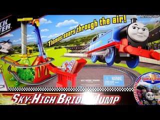 Thomas and Friends Track Master Sky High Bridge Jump Unboxing and Assembly