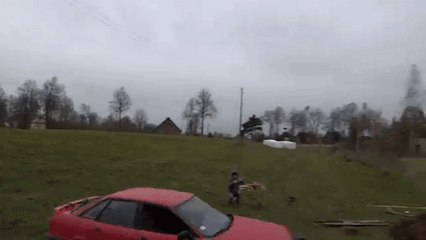 Скачать видео: Latvian Grandpa Fills Pool With Coke and Drives Car Into It