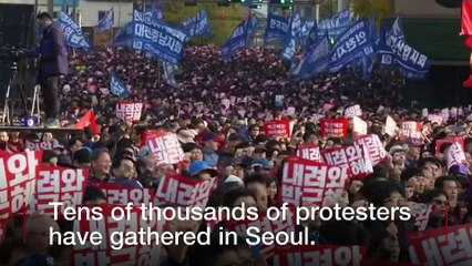 Park Geun-hye says she is "heartbroken" over the scandal