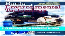 Ebook Basic Environmental Technology: Water Supply, Waste Management and Pollution Control (4th