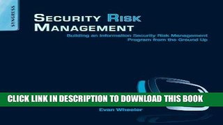Ebook Security Risk Management: Building an Information Security Risk Management Program from the