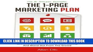 Best Seller The 1-Page Marketing Plan: Get New Customers, Make More Money, And Stand out From The
