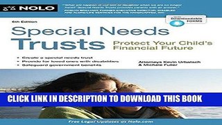 Ebook Special Needs Trusts: Protect Your Child s Financial Future Free Read